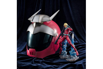 「ガンダム」シャアの“ノーマルスーツ専用ヘルメット”が1/1スケールでグッズ化！ リアルさにこだわった造形を見よ 画像