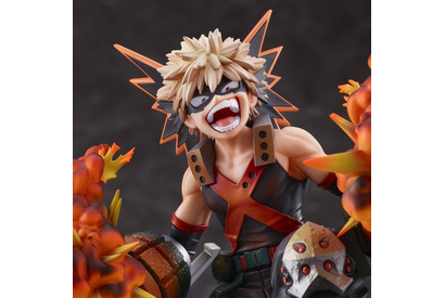 「僕のヒーローアカデミア」緑谷出久＆爆豪勝己がフィギュア化 躍動感あふれるポージングが◎ 画像