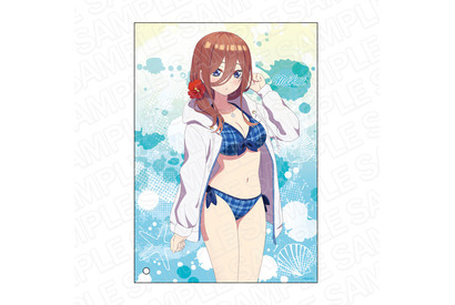 「五等分の花嫁∬」5つ子たちの最新“水着”イラストグッズが登場！ ミニアクリルアート＆デカアクリルスタンド 画像