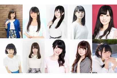 長期連載企画「声優図鑑」のリアルイベント「こえずか」の第四弾出演キャスト10名が決定!! 画像