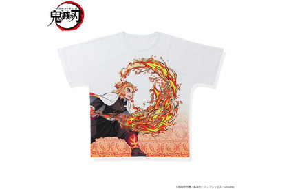 「鬼滅の刃」キャラクターを全面にデザインしたフルグラフィックTシャツが登場！ 炭治郎から鬼舞辻無惨まで全15種 画像