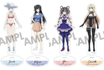 水着イラストや京まふコラボビジュアルなどを使用！『探偵はもう、死んでいる。』タペストリー・アクリルフィギュア・クリアファイルが登場 画像