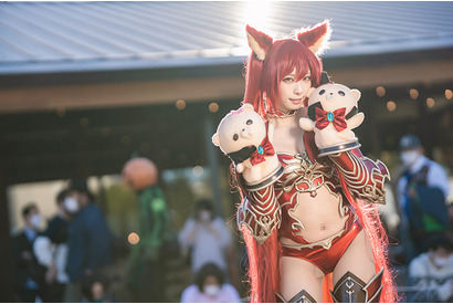 【コスプレ】「原神」「グラブル」「終わりのセラフ！」―「池ハロ」キヤノンブースに集結した人気美女レイヤーが眩しい 画像