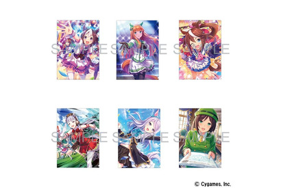 「ウマ娘」ゲーム内の美麗イラストを使用！クリアファイルなど新作グッズが登場 画像