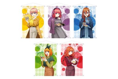 『五等分の花嫁∬』迫力ある等身大アクリルスタンドなどのグッズ販売がスタート 画像