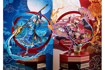 「転スラ」リムル＆ミリムがサイバー感あるチャイナドレス姿に♪ 1/7スケールフィギュア登場 画像