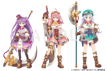 『ぱすてるメモリーズ』アニメスタッフ、アニメキャラクタービジュアルが解禁！ 画像