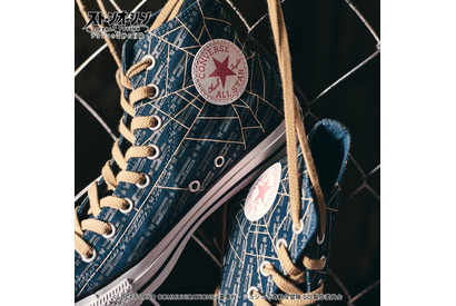 「ジョジョ×CONVERSE」空条徐倫の“星のアザ”もデザイン♪ コラボシューズ登場 画像