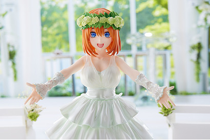 「五等分の花嫁∬」欲しいものは、もう貰いました――　中野四葉がこだわりの“ウェディング姿”でフィギュア化 画像
