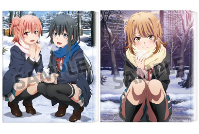 『やはり俺の青春ラブコメはまちがっている。完』ビジュアルアクリルプレートなどのグッズが登場 画像