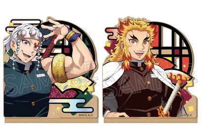 「鬼滅の刃」宇髄、煉獄、甘露寺、無一郎など勢揃い♪ 切り絵シリーズ MDFスタンド登場 画像