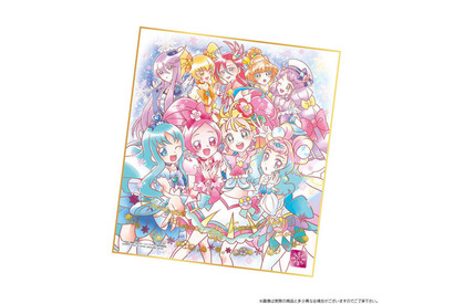 「プリキュア」色紙アートコレクション第3弾！ 「映画トロプリ」の限定描き下ろしイラストを収録 画像