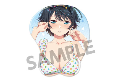 胸部を各ヒロインのサイズに合わせたこだわりの仕様！『彼女、お借りします』立体マウスパッドの再販が決定 画像