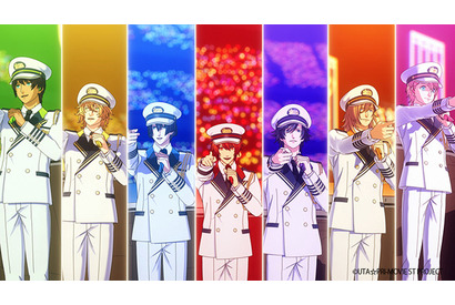 「劇場版 うたプリ」ST☆RISHがお揃いの白い機長服でライブ♪  特報映像公開！ 画像