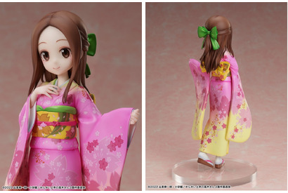 桜和装を着た彼女が無邪気に微笑む！TVアニメ「からかい上手の高木さん3」高木さんのフィギュアが登場 画像