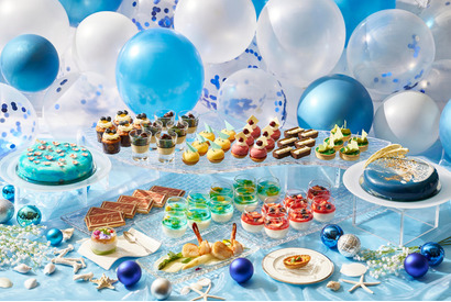 「劇場版 Free!FS」公開記念！遙たちと新たな旅立ちをお祝い♪スペシャルコース＆デザートビュッフェ開催 ヒルトン東京お台場 画像