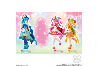 「デリシャスパーティ プリキュア」キュアプレシャス達がリアルフィギュア化！ 食玩”キューティーフィギュア”シリーズに登場 画像