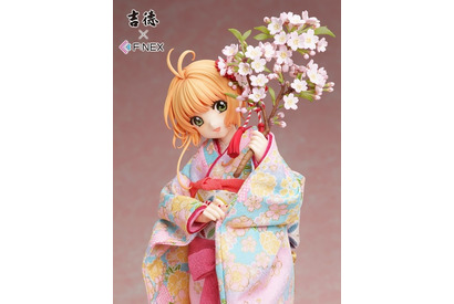 「CCさくら」木之本桜の着物姿に“はにゃ～ん”！ 伝統の技術を注ぎ込んでフィギュア化 画像