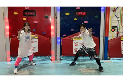 下野紘＆内田真礼が高さ10m級の過酷ミッションに挑戦！「声優と夜あそび ウォーカーズ」 画像