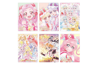 「プリキュア」初代から最新作「デパプリ」まで歴代キャラをデザイン！カードウエハース第6弾登場 画像