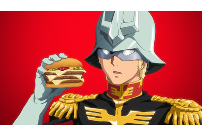 「ガンダム」シャア（CV.池田秀一）がTVCM登場「これでこそ、私のマックだ」！マクドナルドでコラボ開催 画像