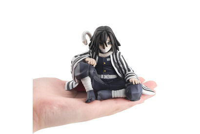 「鬼滅の刃」伊黒小芭内が手のひらサイズでかわいく立体化♪ てのひら伊黒さん登場！ 画像