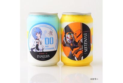 「ヱヴァ新劇場版」シンジ、カヲル、レイ、アスカのケーキ缶が登場！ チャーム付のスプーンもセット♪ 画像