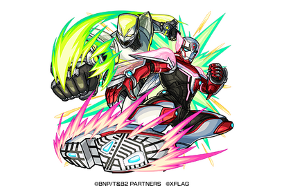 「TIGER & BUNNY 2」ワイルドタイガー＆バーナビーらヒーローが登場 「モンスト」初コラボ 画像