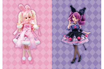 リカちゃんの“マイメロディ”＆“クロミ”イメージの姿がキュートすぎる♪ 「サンリオキャラクターズ×LiccA」第1弾 画像