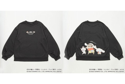 「クレヨンしんちゃん」とシナモロールがコラボ！シナモンの耳を付けたしんのすけがキュート♪ イオン限定アイテム14種 画像