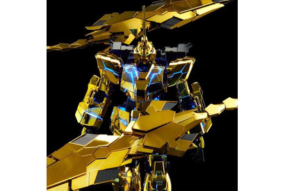 「ガンダムNT」不死鳥が放つ究極の輝き…ユニコーンガンダム3号機がガンプラPGに登場！ 青と金のコントラストで荘厳な姿 画像