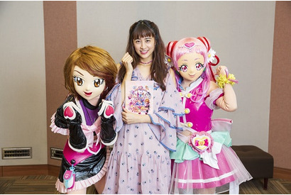 『映画ＨＵＧっと！プリキュアふたりはプリキュア　オールスターズメモリーズ』山本美月が宣伝隊長に決定！ レポーター役としてアフレコにも挑戦 画像