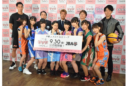 世界初の声優バスケットボールリーグが発足 – 新たな物語がここから生まれる、今後はアニメ化・音楽活動も【レポート】 画像