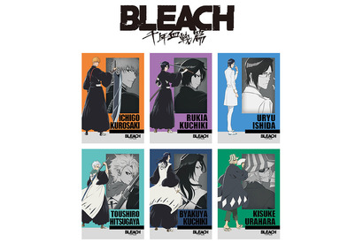 「BLEACH 千年血戦篇」一護、ルキアら6名のイラストカードをプレゼント♪アニメイトで放送記念フェア開催！新作グッズも展開 画像