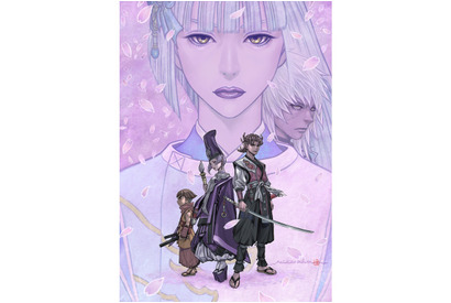 『薄墨桜 -GARO-』10月6日新宿バルト9他全国ロードショー決定! キャラクターデザイン・桂正和による美麗なキービジュアル&最新PV解禁! 画像