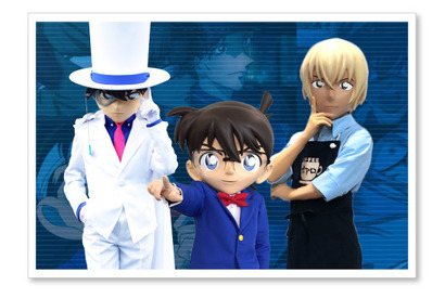 「コナン ハロウィンの花嫁」再上映を記念し、怪盗キッド、安室透たちが登場！ 大阪「コナンムービー展」 画像