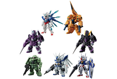 「ガンダム」ELSクアンタ、ベルガ・ギロスなど5機が新規立体化＆ザクIIの復刻も！ 「ガンダムコンバージ」10周年特別弾登場 画像