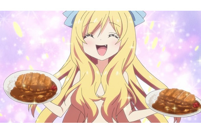 明神カフェで“邪神ちゃんカレー”を提供する「飯サバト」を開催!最終日は邪神ちゃん役の鈴木愛奈と花園ゆりね役の大森日雅がエプロン姿で登場 画像
