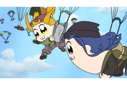 「ポプテピ」第2期第8話、見覚えのあるバトロワ勃発！ 出演は「デ・ジ・キャラット」＆「メタルギア」コンビ 画像