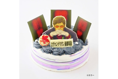 「エヴァ」碇ゲンドウ“すべて我々のシナリオ通りだ”… コラボケーキが登場 画像