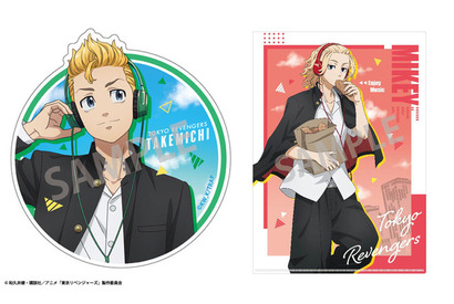 「東リベ」タケミチ、マイキーら東京卍會メンバーがヘッドホン姿で登場♪ 貯金ができるアクスタなど新グッズをお披露目 画像