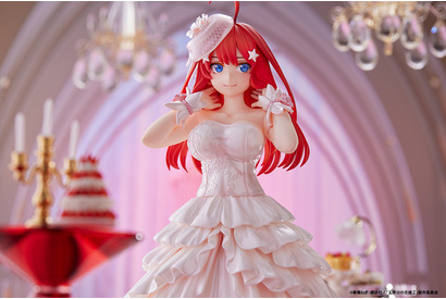 「五等分の花嫁∬」今日は月が綺麗に見えます、少し歩きませんか？ 五月、“ウェディング衣装”でフィギュア化 画像