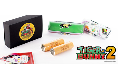 「TIGER & BUNNY 2」痛印が装いを新たにリメイク！全28種登場！バディの印鑑ケースも 画像