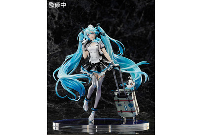 たなびくツインテール＆メタリックなロングブーツがクール！初⾳ミクの1/7スケールフィギュアがホビーEC サイト・F:NEXにて予約受付開始！ 画像