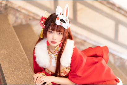“うさぎ”テーマのセクシー和風衣装♪ コスプレイヤー・シスル、冠番組「ミラこすッ！」公式NFT発売 画像