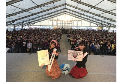 TVアニメ『ゾンビランドサガ』本渡楓が秋晴れの佐賀で大ヒット祈願！バルーンフェスタで絶叫「もっとさくらちゃんを演じたい！」 画像