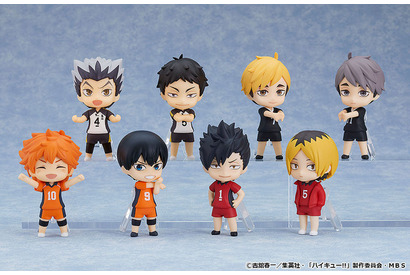 「ハイキュー!!」日向、影山、宮兄弟らがちっちゃかわいいサイズ感に♪ “ねんどろさぷらいず”登場！ 画像
