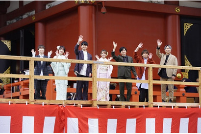 「鬼滅の刃」花江夏樹、鬼頭明里、下野紘、松岡禎丞ら声優陣がサプライズ登場！「節分会」レポ到着 画像