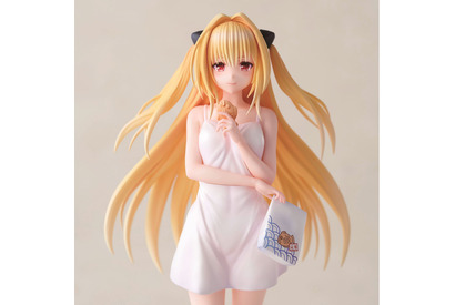 「To LOVEる」金色の闇、清楚なワンピース＆たい焼きのミスマッチがGOOD！　“15周年記念原画展”イラストをフィギュア化 画像