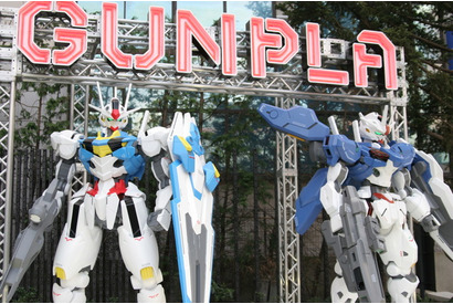 「ガンダム 水星の魔女」2mのエアリアル立像からカフェ、ジオラマ展示まで！  見どころ満載の「EXPO」レポ 画像